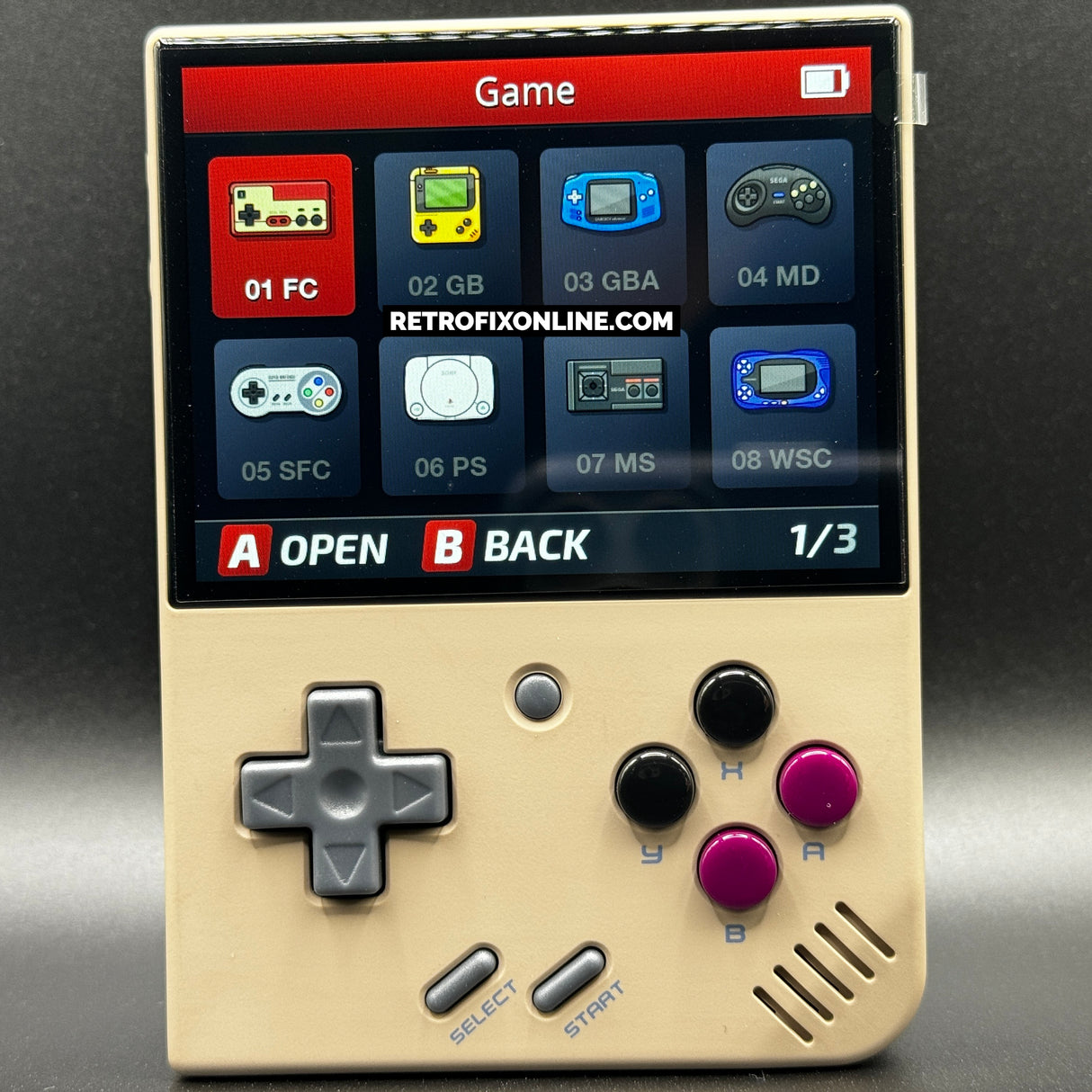 Miyoo Mini Plus+ Retro Handheld Game Console 64GB SD Card + GAMES!